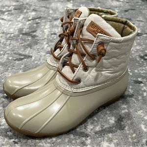 Women’s Sperry Saltwater duck boot size 7.5